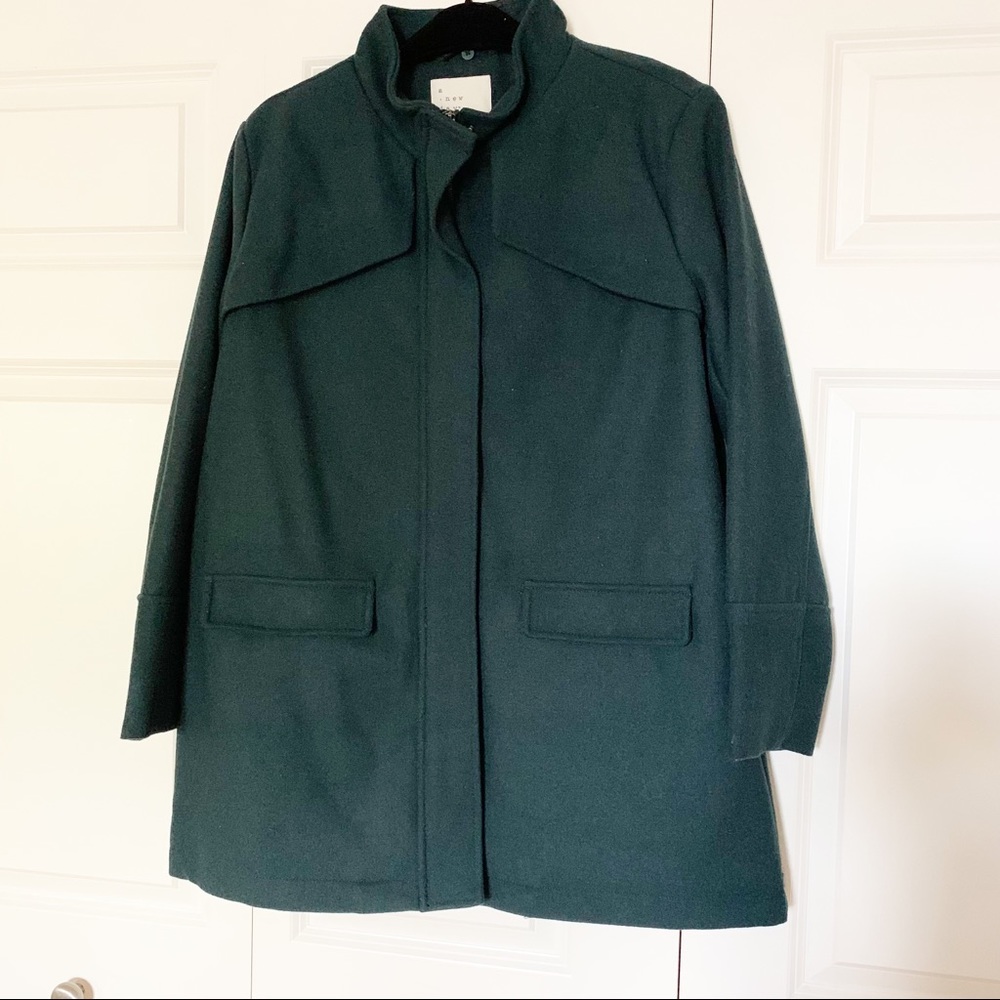NWT a new day size large teal green wool blend winter coat
